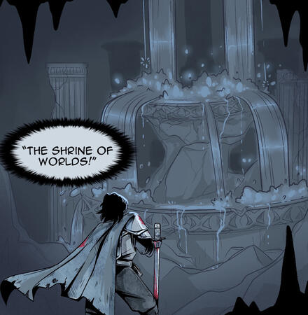 Stylized monochrome/complicated bg